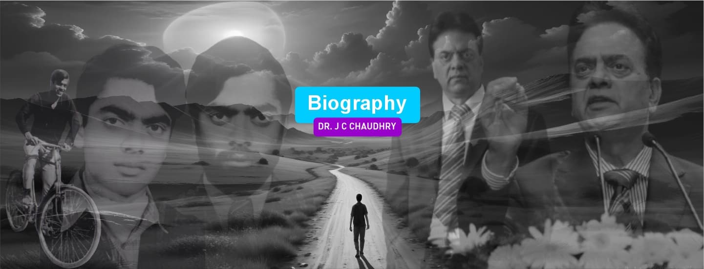 Biography of Dr. J C Chaudhry