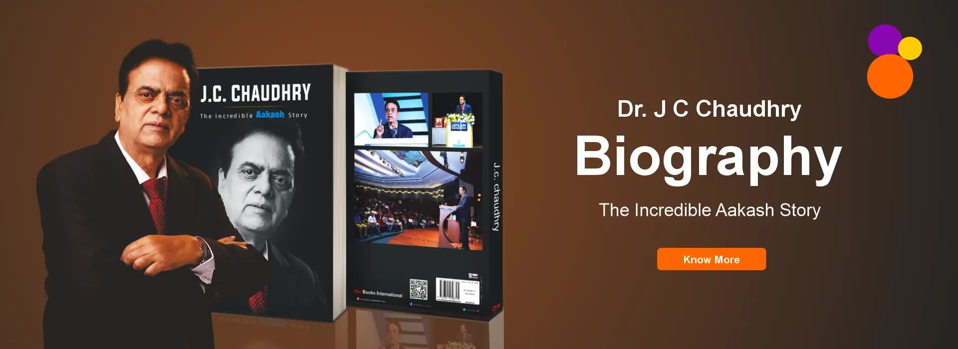 Dr. J C Chaudhry's incredible biography and journey