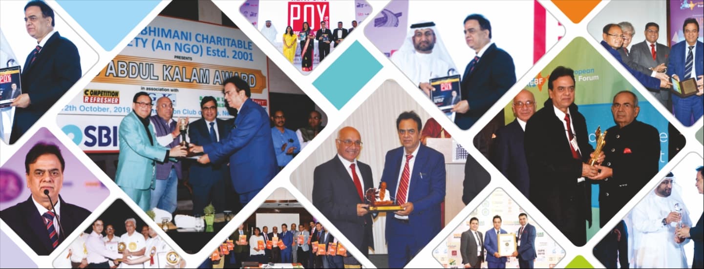 Gallery of Dr. J C Chaudhry’s awards