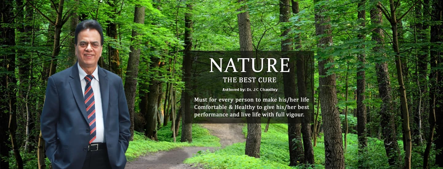 Nature’s best cure book by Dr. J C Chaudhry