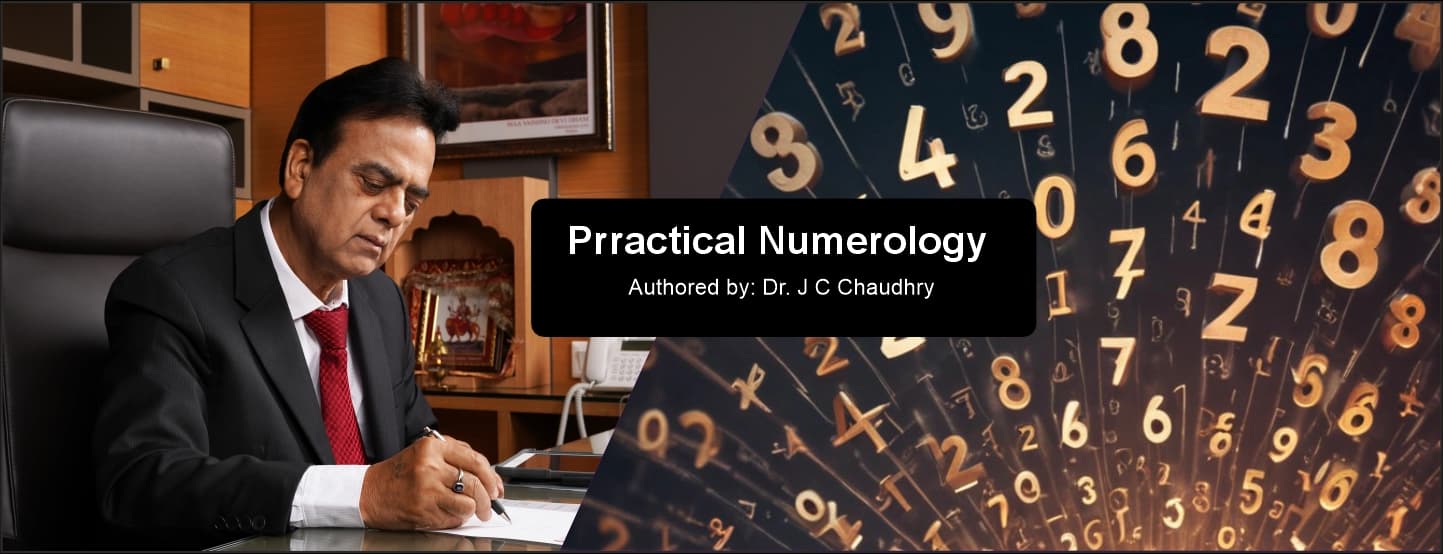 Practical numerology book by Dr. J C Chaudhry