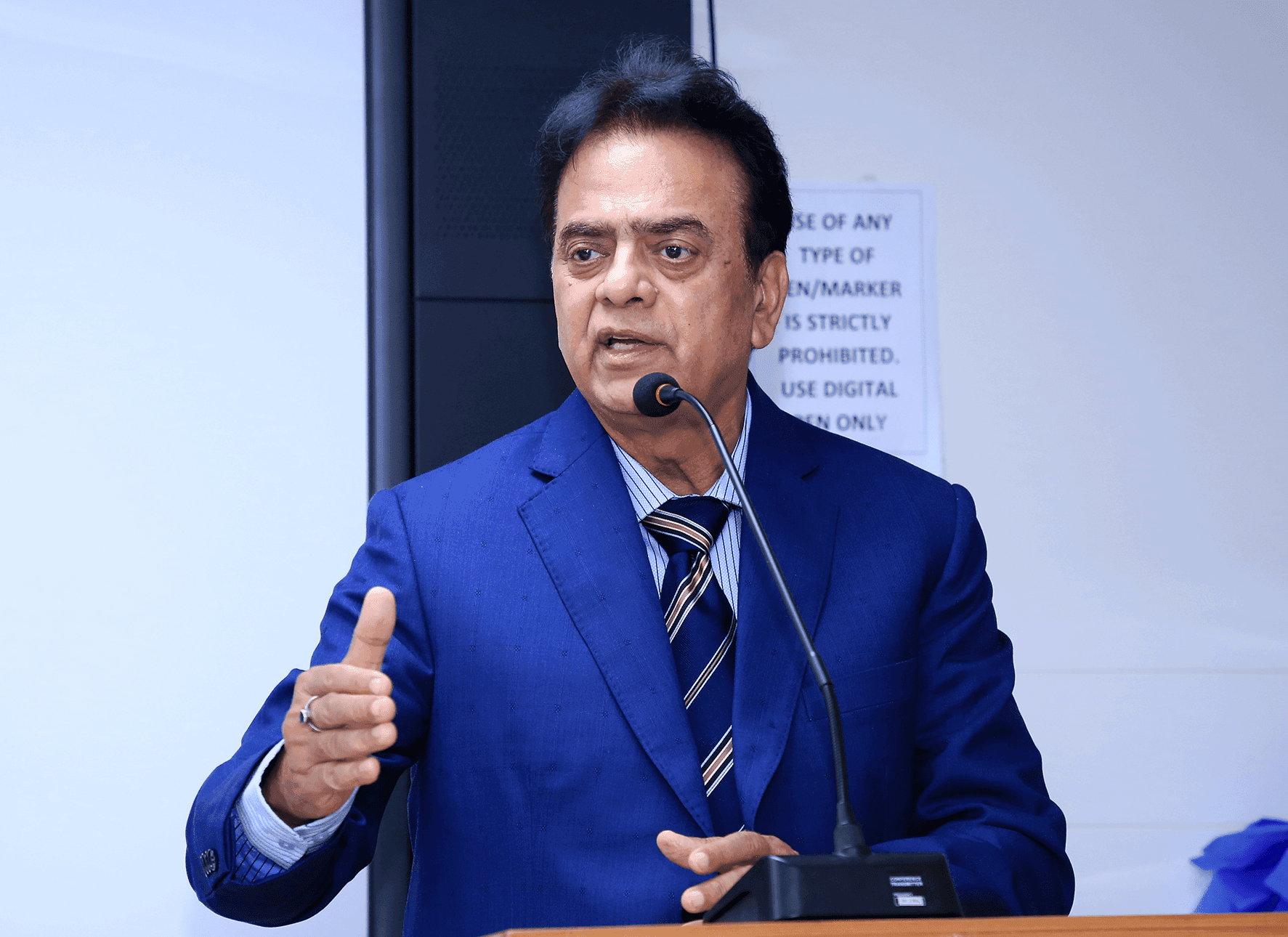 Award-winning motivational speaker Dr. J C Chaudhry