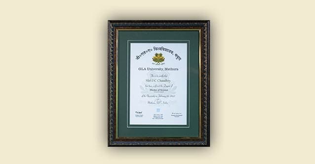 Celebrating Dr. Chaudhry’s national achievements