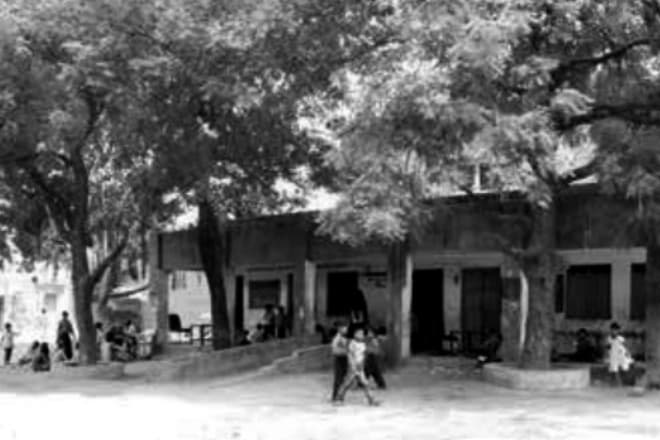The primary school in hathin where Dr. J C Chaudhry studied up to class