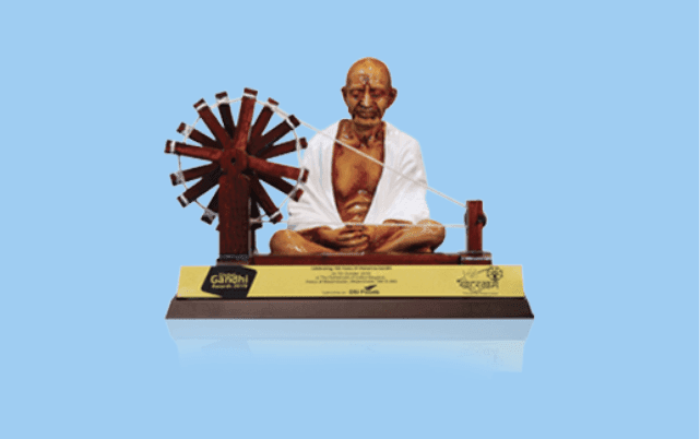 Global Gandhi Award received by Dr. Chaudhry