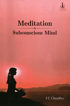 Meditation and subconscious mind book by Dr. Chaudhry