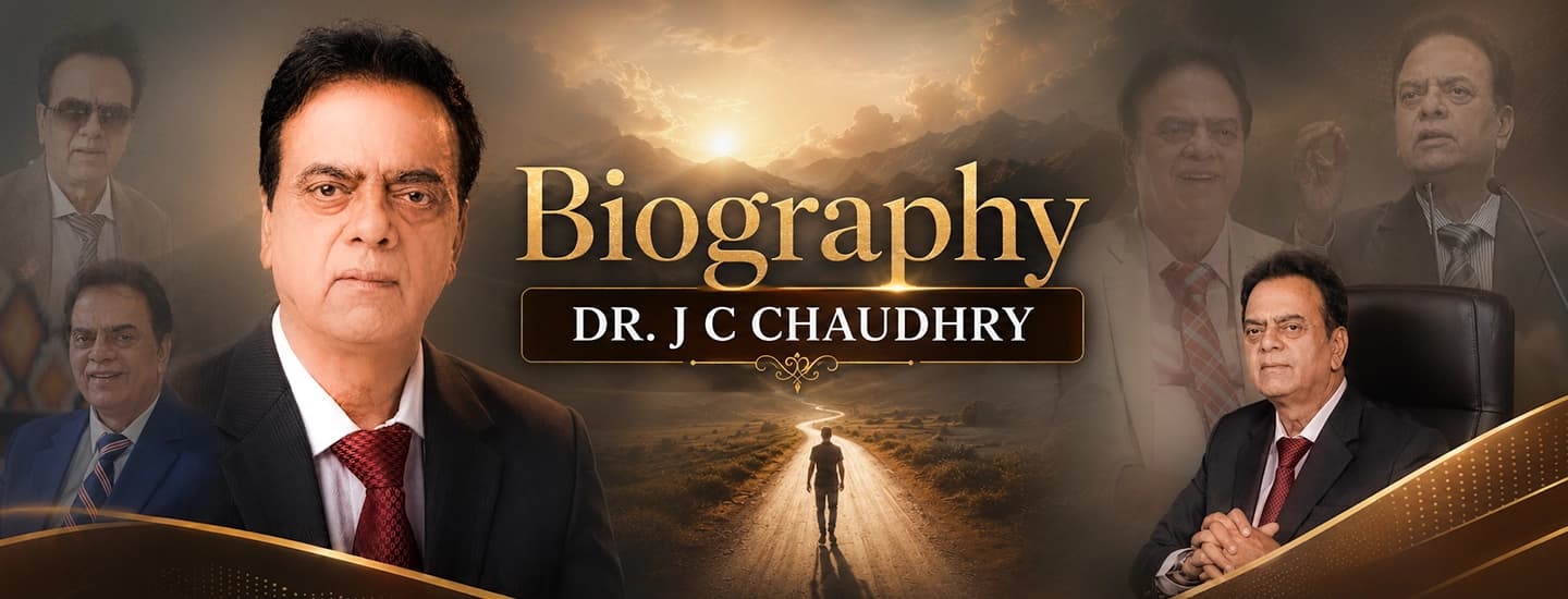 Biography of Dr. J C Chaudhry Biography of Dr. J C Chaudhry
