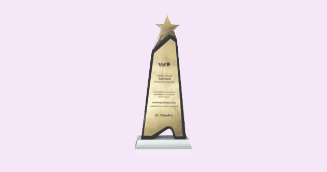 Award for business leadership to Dr. Chaudhry Award for business leadership to Dr. Chaudhry