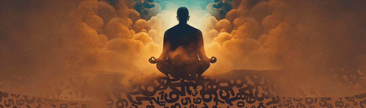 meditate mental calmness and strength