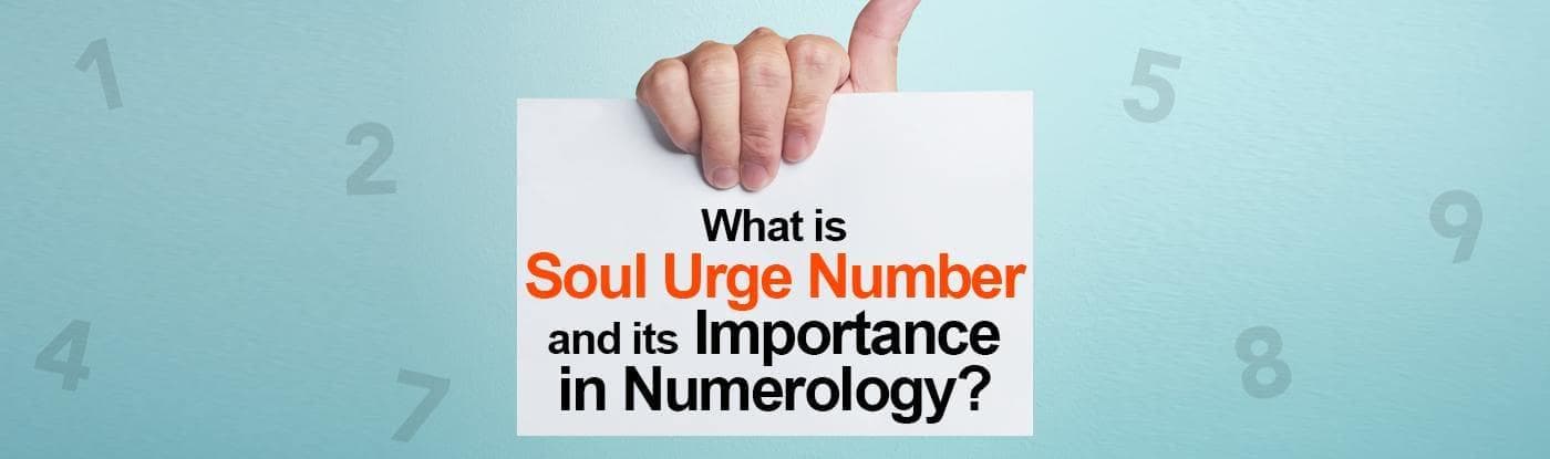 what soul urge number and its importance numerology