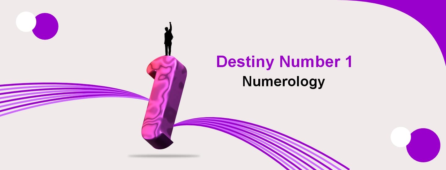 Destiny number 1 numerology explanation