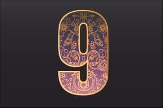 Number 9 as Psychic Number