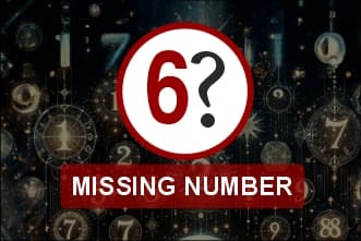 Missing Number 6 in Lo Shu Grid