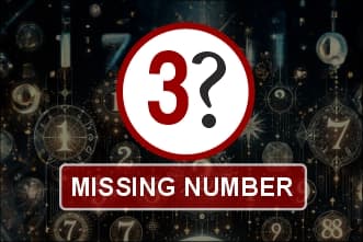 Missing Number 3 in Lo Shu Grid