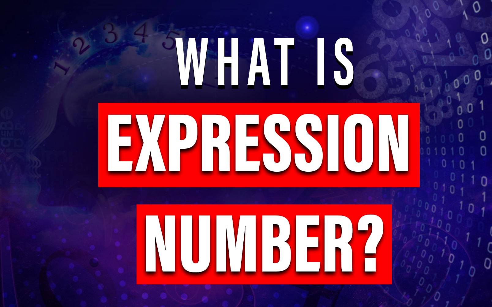 How to Calculate Expression Number