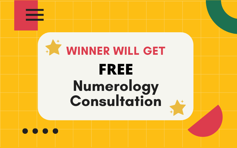 Winner's prize - FREE Numerology Consultation