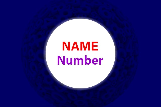 Name Number in Numerology 