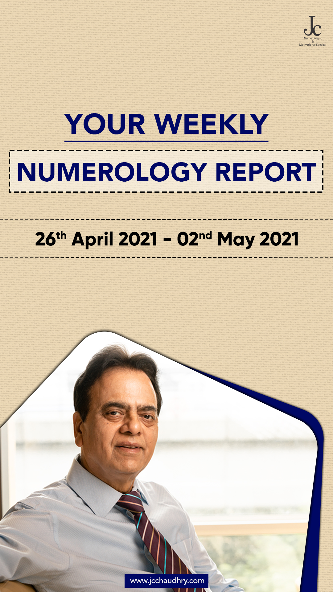 Weekly Numerology Predictions – 26th April to 2nd May, 2021 | J C Chaudhry