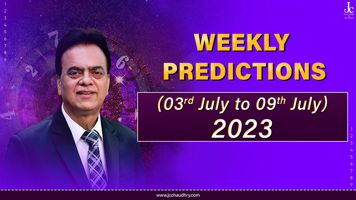 Weekly Numerology Horoscope for 3rd to 9th July 2023