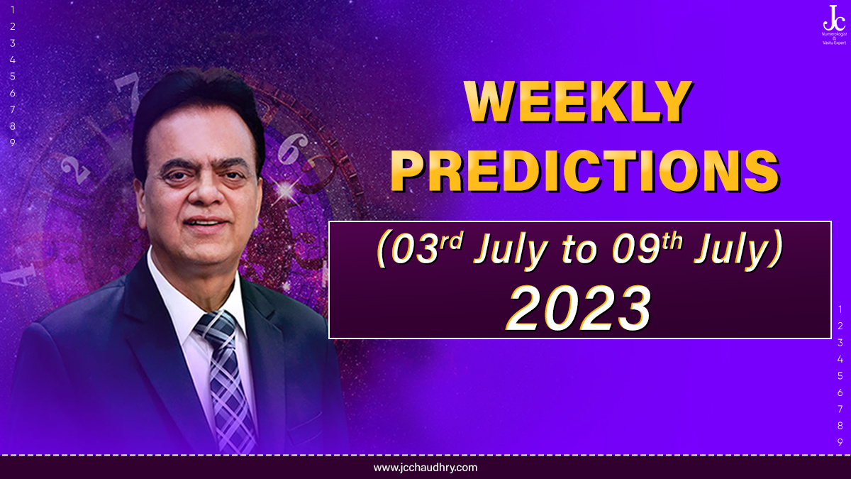 Weekly Numeroscope  Numerology Predictions from 3rd to 9th July