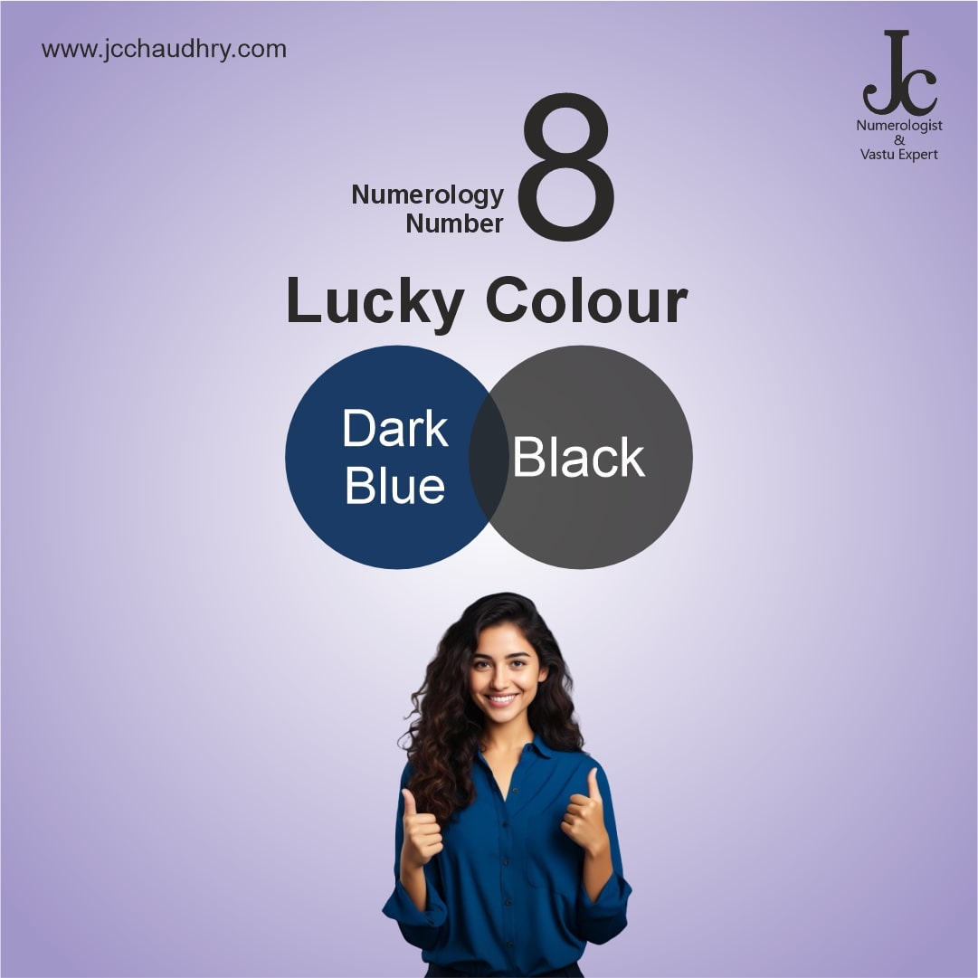 number 8 lucky colours