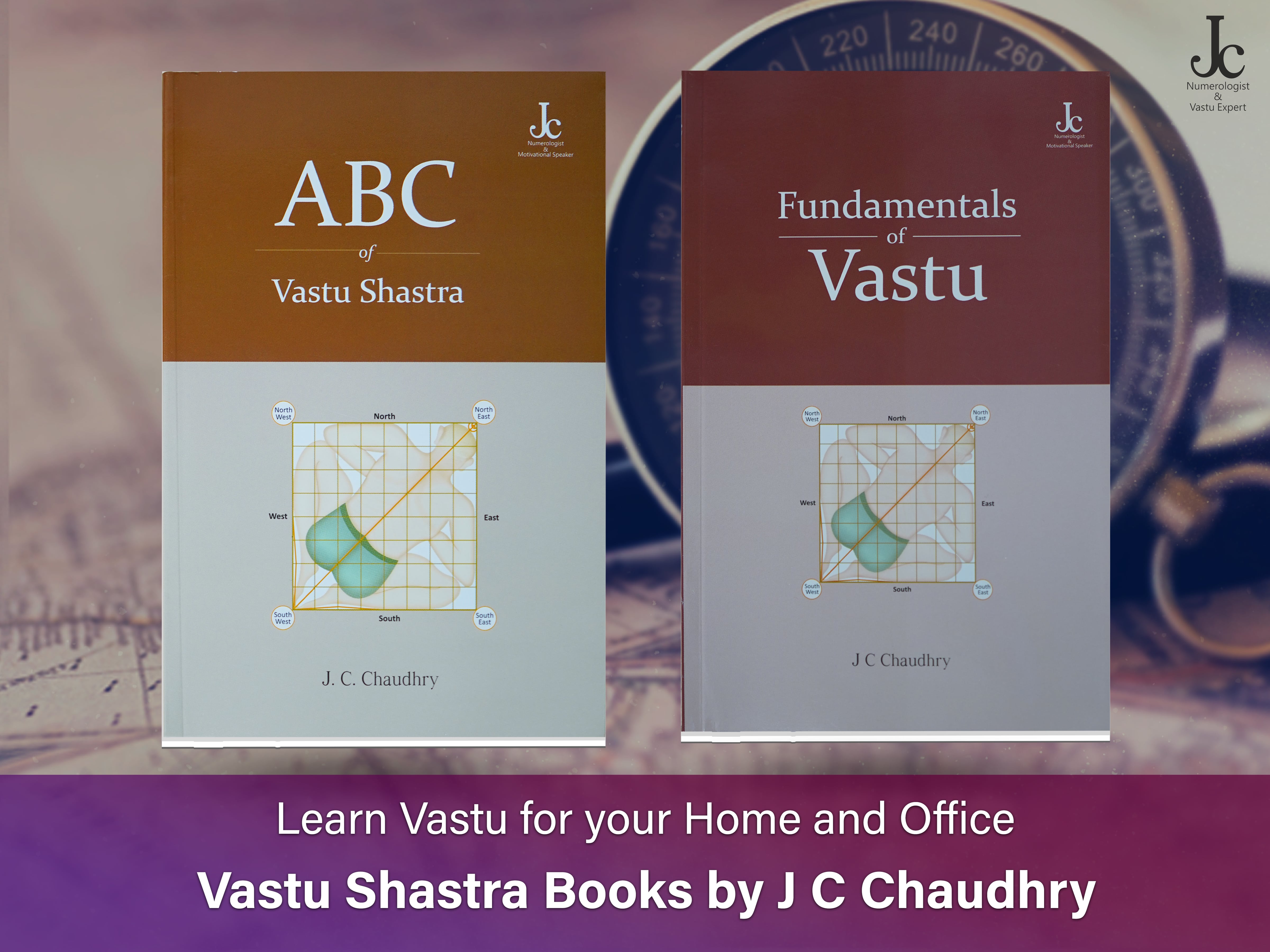 Vastu books by Mr J C Chaudhry 