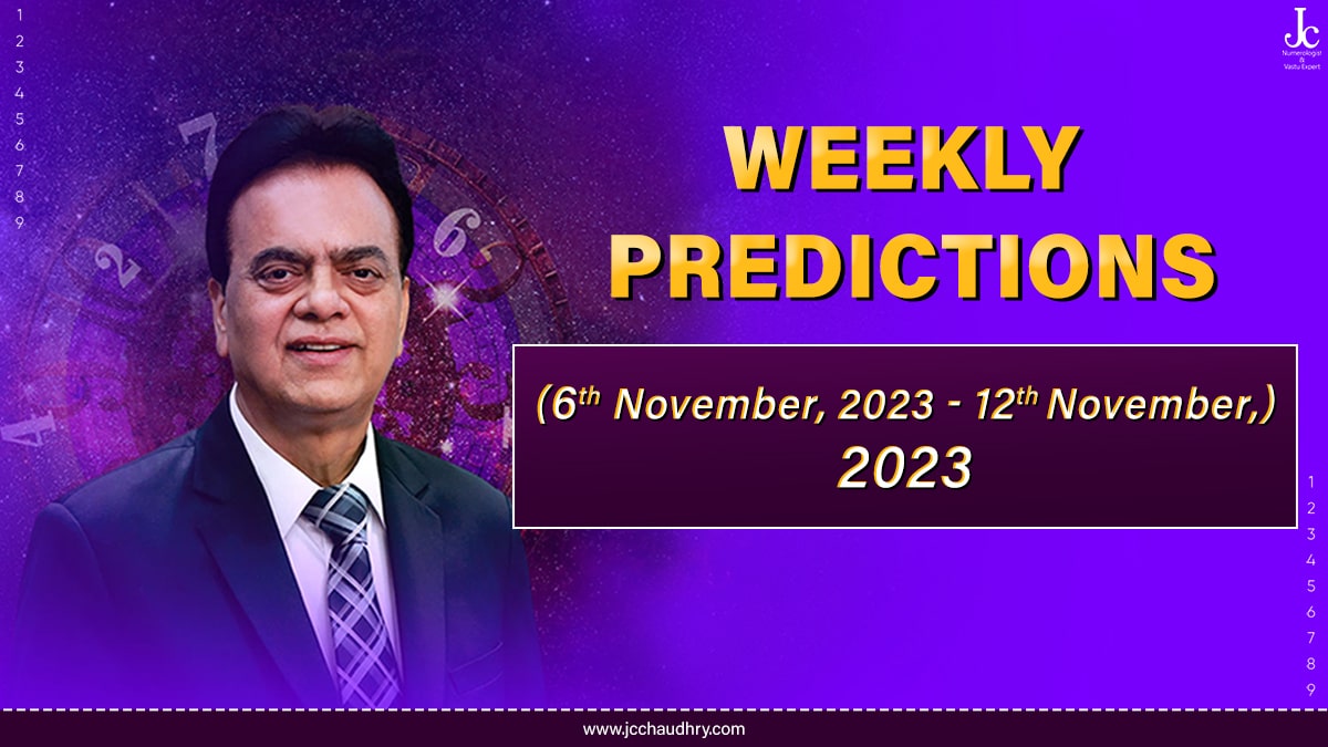 Weekly Numerology Predictions from 6th to 1th November 2023