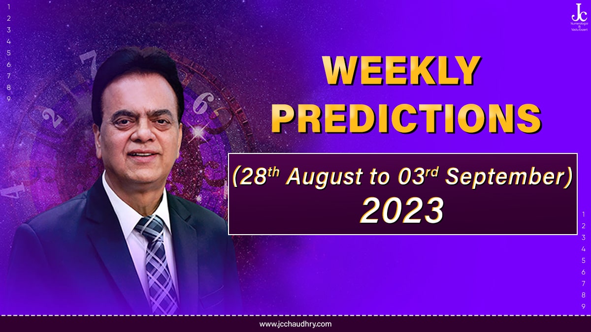 Numerology Predictions for the week 28th August to 3rd September 2023 