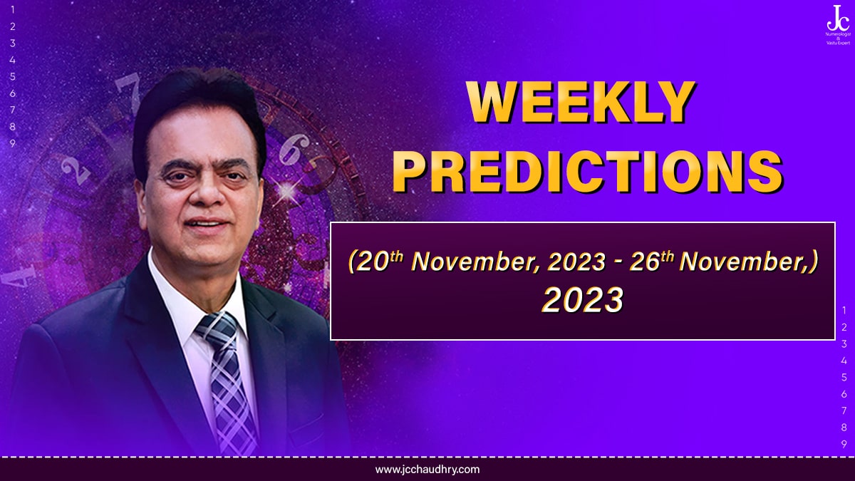 Numerology Predictions 20th to 26th November 2023