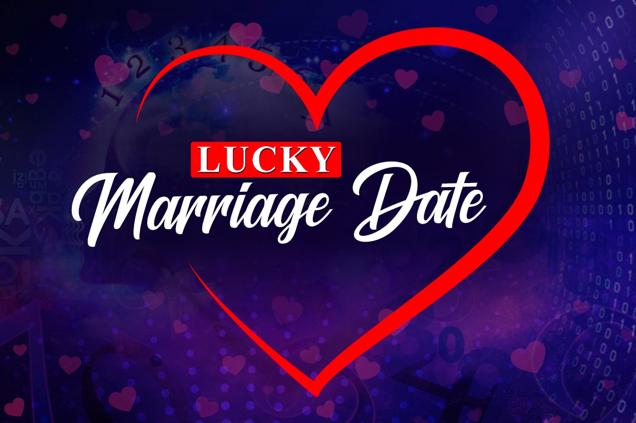 Lucky Date of Marriage as per Numerology