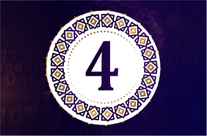 number 4 as psychic number - numerology