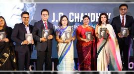 JC Chaudhry-- The Incredible Aakash Story Biography Launch in Delhi 