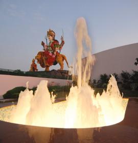  Side View Of Mata ki Murti in evening Time at Vaishno Devi Dham Vrindavan by J C Chaudhry Numerologist