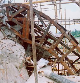 Tail Of Lion Under Construction iron works at Vaishno Devi Dham Vrindavan by J C Chaudhry Numerologist