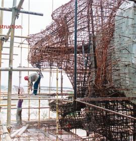 Jaw Of Lion Under Construction at Vaishno Devi Dham Vrindavan by J C Chaudhry Numerologist