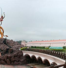View Of Mata Murti at Vaishno Devi Dham Vrindavan by J C Chaudhry Numerologist
