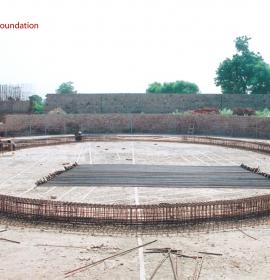 Temple Raft Foundation at Vaishno Devi Dham Vrindavan by J C Chaudhry Numerologist