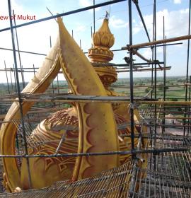 BackSide Shuttering View Of Mukut at Vaishno Devi Dham Vrindavan by J C Chaudhry Numerologist