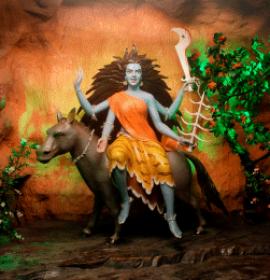 Beautiful Idol  at Vaishno Devi Dham Vrindavan by J C Chaudhry Numerologist