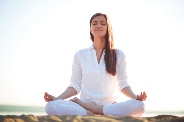 Meditate to manage stress