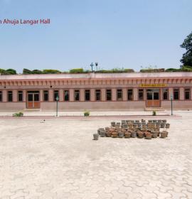 Shri Totaram Ahuja Langar Hall at Vaishno Devi Dham Vrindavan by J C Chaudhry Numerologist